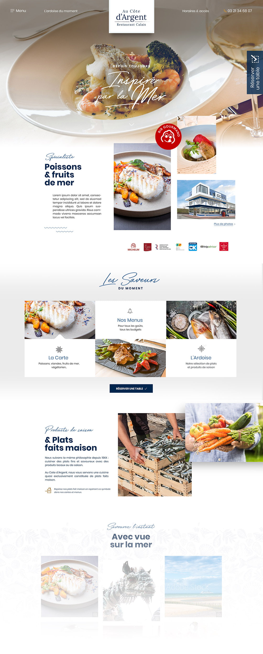 site web sur mesure restaurant hauts de france